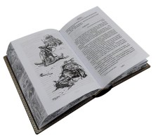 Вальтер Скотт Айвенго в кожаном переплете