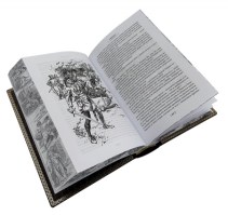 Вальтер Скотт Айвенго в кожаном переплете